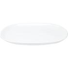 5 Travessas Melamina Branca 26x17cm Saladas Petiscos Buffet R