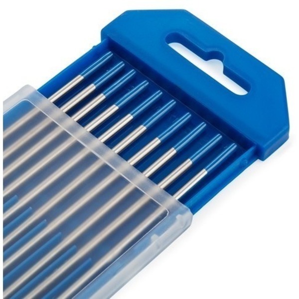 5 Un Eletrodo De Tungstênio 2% Lantânio Ponta Azul 3,2mm