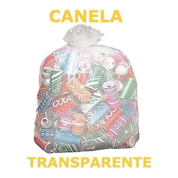 5kg Saco Lixo Canela Transparente 100l Sacos 100l