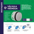 5un Válvula Retenção Veda Água Inteligente 25mm 3/4' Estrela