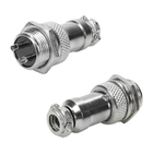 5x Conjunto Plug Conector Mike Kit Macho E Fêmea 2 Pinos