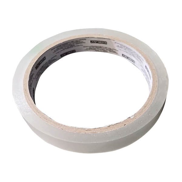 5x Fita Adesiva 18mm X 50m Transparente - Multiúso 50m