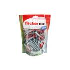 Bucha Nylon Universal 6mm com parafuso DUOPOWER 100 unidades