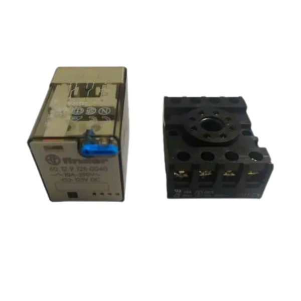 601291250040  Rele Octal Fixavel Em Base 2 Reversíveis 125 Vdc