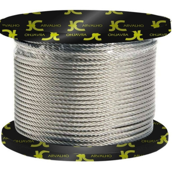 60 M Cabo De Aço 5/16 P/ Linha De Vida