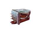 628382300300  Rele De Potência 3 Na Faston 250 230 Vac C/ Aba