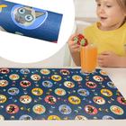 6  Jogo Americano Infantil Gatos Impermeável Pvc