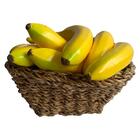 6 Bananas Decorativas Realistas - Fruta Em Poliestireno Para