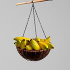 6 Bananas Decorativas Realistas - Fruta Em Poliestireno Para