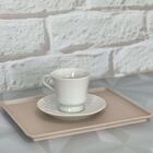 6 Bandejas Plásticas Para Servir 27x22cm Restaurante Refeitór