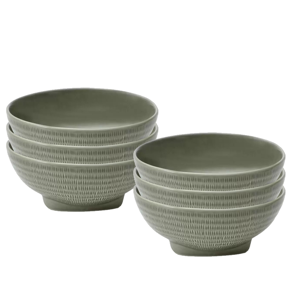 6 Bowls Tigela Cumbuca Porcelana Sorvete Sobremesa Petisco