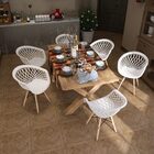 6 Cadeiras  Área Gourmet Estilo Poltrona