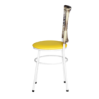 6 Cadeiras Brancas Para Cozinha Hawai Cappuccino Premium  Ama