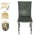 6 Cadeiras De Jantar Cannes De Alumínio Com Pintura Fendi E T