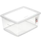 6 Caixas Organizadoras 15l Plástico Empilháveis Com Tampa My