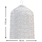 6 Capa De Roupa M - Tnt Branco 60x115cm Terno/camisa/vestido