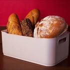 6 Cestas Fit Pequena Empilhável Caixa Organizadora Plástica B