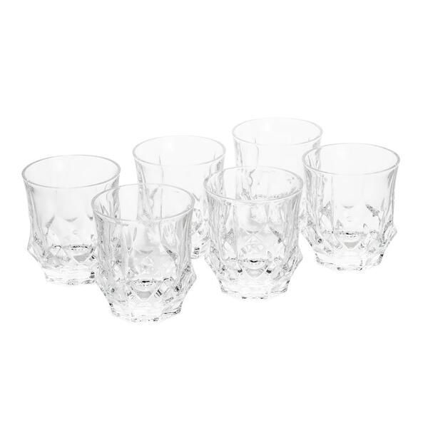 6 Copos Baixos Wolff Soho De Cristal 280ml