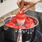6 Copos De Cozinhar Ovo Silicone Fogao Cooking Copo Ovos Cozi