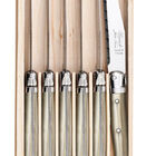 6 Facas Em Inox Laguiole Champagne