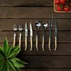 6 Facas Em Inox Laguiole Champagne