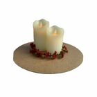 6 Flores Artificiais De Mosquitinho Vermelho Para Ambientes C