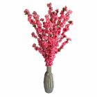 6 Flores Sakura Artificiais Rosa - A Peça Ideal Para Transfor