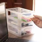 6 Gaveteiros Organizadores De Plástico 3 Gavetas Médio Orden