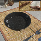 6 Jogo Americano Bambu Premium Acabamento Na Borda Bg 30x45