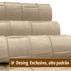 6 Jogo Americano Botte Alto Padrão Impermeável Redondo Bg