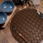 6 Jogo Americano Botte Alto Padrão Impermeável Redondo Mr