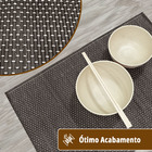 6 Jogo Americano Esteira Bambu Natural Tocantins Mr 30x45