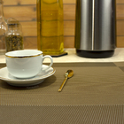 6 Jogo Americano Mesa Posta Luxo Restaurante Bar Pvc St Ov