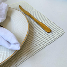 6 Jogo Americano Pvc Antiderrapante Resistente New Flex Br -