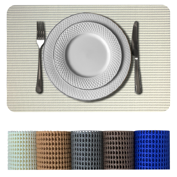 6 Jogo Americano Pvc Antiderrapante Resistente New Flex Br -