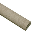 6 Jogo Americano Redondo Juta Areia - Impermeável Pvc