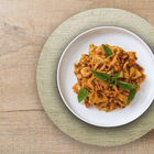 6 Jogo Americano Redondo Juta Areia - Impermeável Pvc