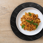 6 Jogo Americano Redondo Kori Preto Impermeável Pvc