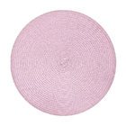 6 Jogo Americano Redondo Mesa Posta Sousplat Luxo Pvc Mro2