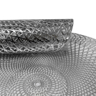 6 Jogo Americano Redondo Sousplat Luxo Alto Padrão Real Vr -