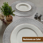 6 Jogo Americano Redondo Sousplat Luxo Alto Padrão Real Vr -