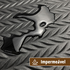 6 Jogo Americano Roma Alto Padrão Impermeável  Pvc Pt - Preto