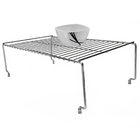 6 Organizadores Armário Prateleira Aramado Componível Grande