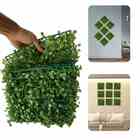 6 Painéis De Buxinho 25X25 Permanentes Para Parede Verde Para