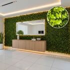 6 Painéis Plantas Artificiais De Qualidade Eucalipto Verde Vi