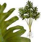 6 Plantas Artificiais Com Folhas Realistas Em Silicone Decora