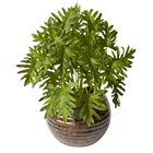 6 Plantas Artificiais Com Folhas Realistas Em Silicone Decora