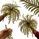 6 Plantas Artificiais Samambaia Premium Hastes Flexívies Lind