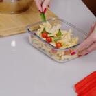 6 Potes Herméticos De Vidro Borossilicato 410ml Uz Pequenos R