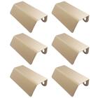 6 Puxadores Alça De Sobrepor Dourado Para Móvel Pv22 80 Armár